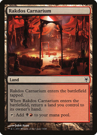 Rakdos Carnarium [Duel Decks: Sorin vs. Tibalt] | Exor Games New Glasgow