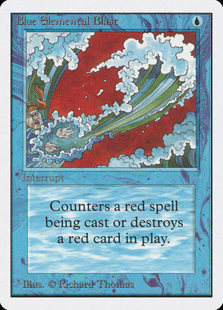 Blue Elemental Blast [Unlimited Edition] | Exor Games New Glasgow