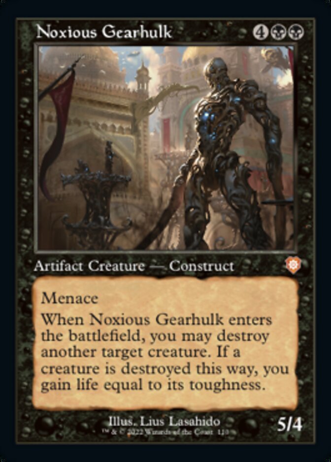 Noxious Gearhulk (Retro) [The Brothers' War Commander] | Exor Games New Glasgow