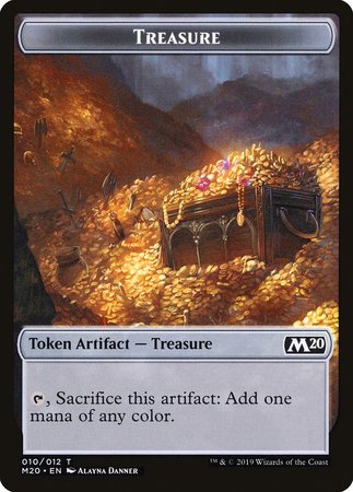 Treasure Token [Core Set 2020 Tokens] | Exor Games New Glasgow