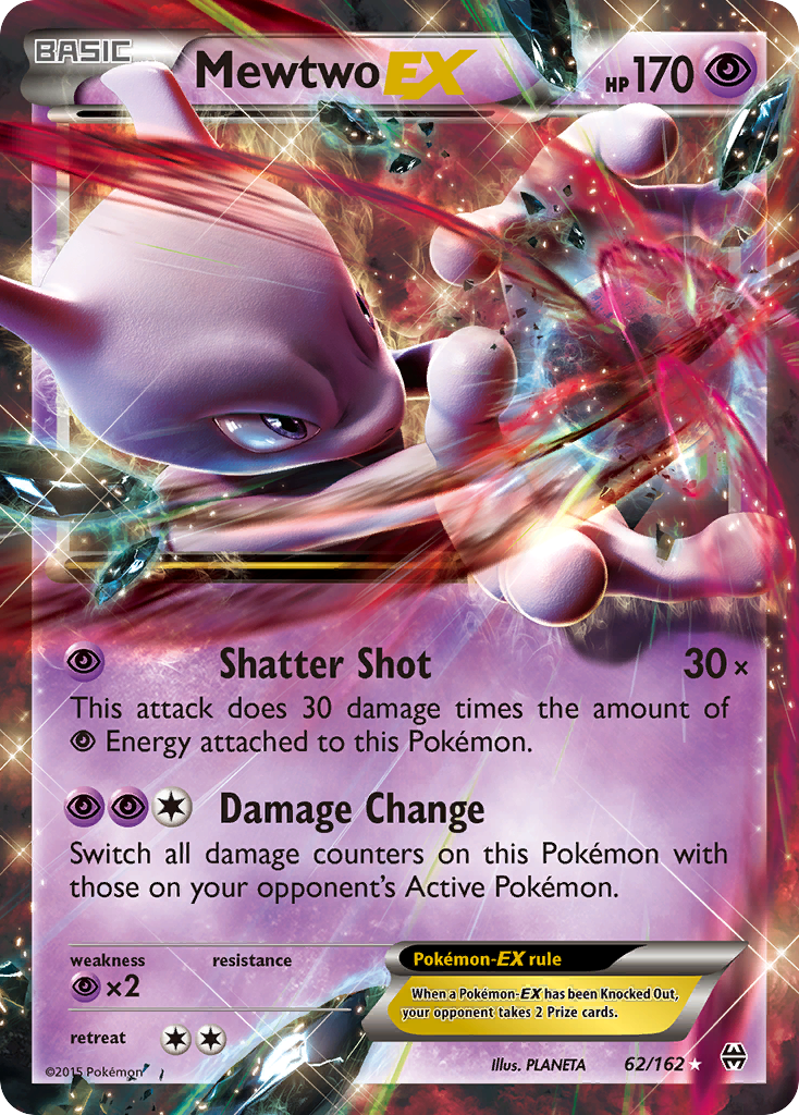 Mewtwo EX (62/162) [XY: BREAKthrough] | Exor Games New Glasgow