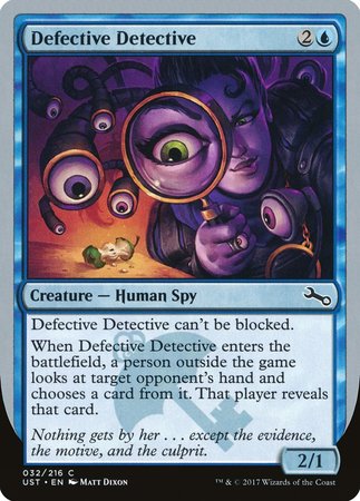 Defective Detective [Unstable] | Exor Games New Glasgow