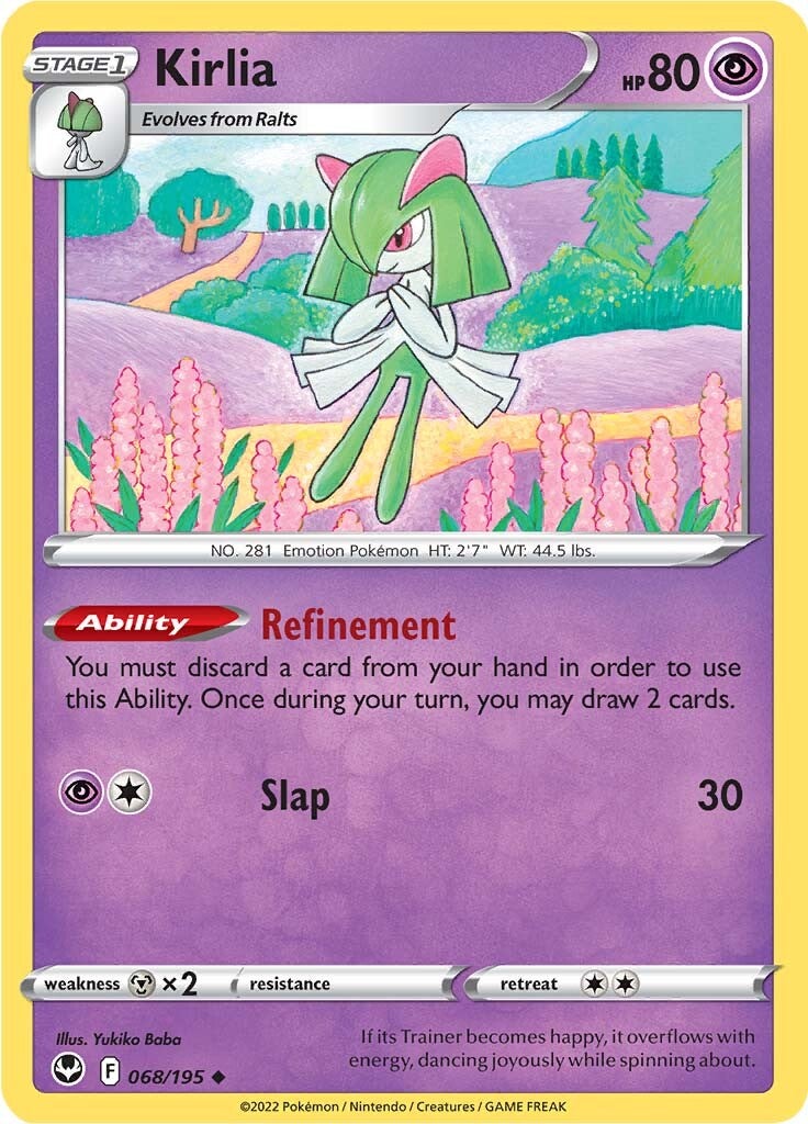 Kirlia (068/195) [Sword & Shield: Silver Tempest] | Exor Games New Glasgow