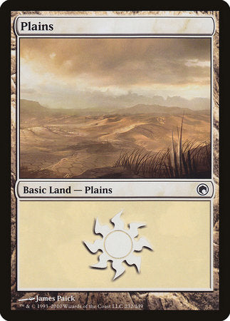 Plains (232) [Scars of Mirrodin] | Exor Games New Glasgow