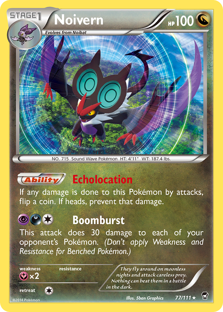 Noivern (77/111) [XY: Furious Fists] | Exor Games New Glasgow