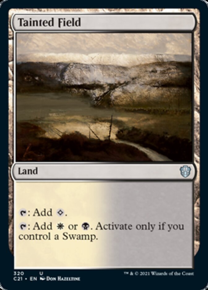 Tainted Field [Commander 2021] | Exor Games New Glasgow
