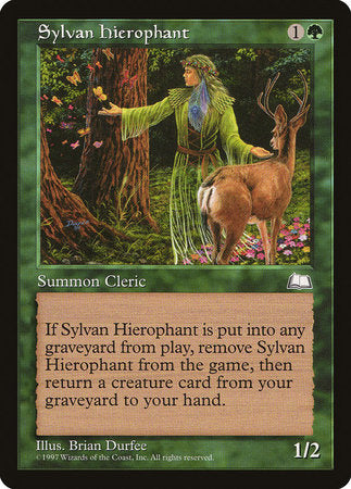 Sylvan Hierophant [Weatherlight] | Exor Games New Glasgow