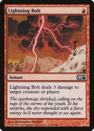 Lightning Bolt [Magic 2010] | Exor Games New Glasgow