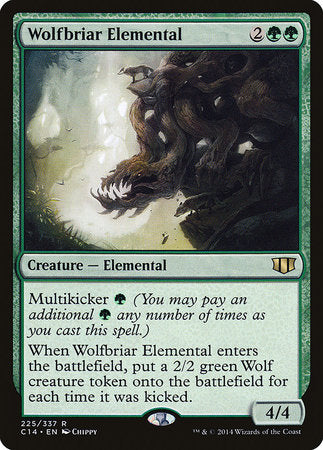 Wolfbriar Elemental [Commander 2014] | Exor Games New Glasgow