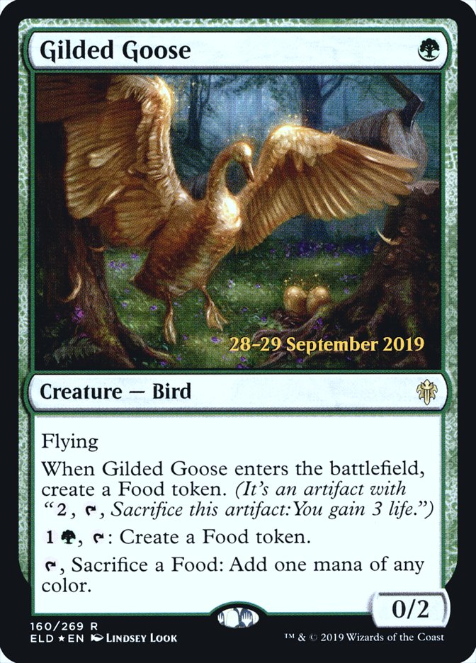 Gilded Goose  [Throne of Eldraine Prerelease Promos] | Exor Games New Glasgow