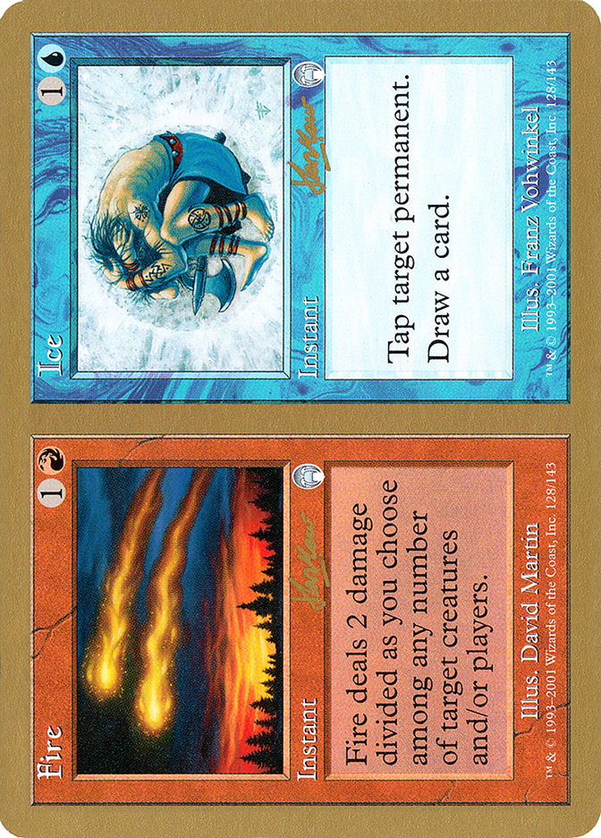 Fire // Ice (Sim Han How) [World Championship Decks 2002] | Exor Games New Glasgow