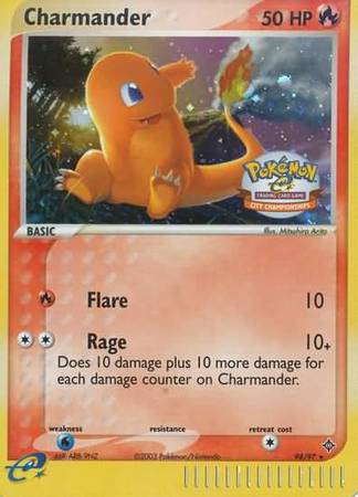 Charmander (98/97) (City Championship Promo) [EX: Dragon] | Exor Games New Glasgow