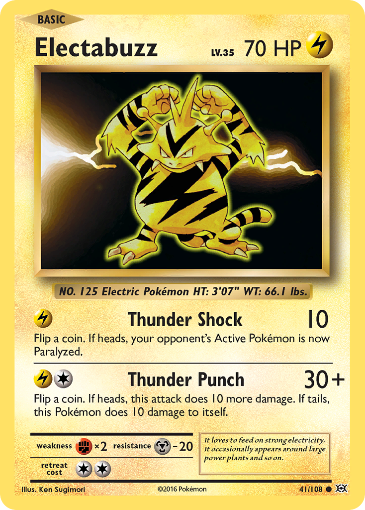 Electabuzz (41/108) [XY: Evolutions] | Exor Games New Glasgow