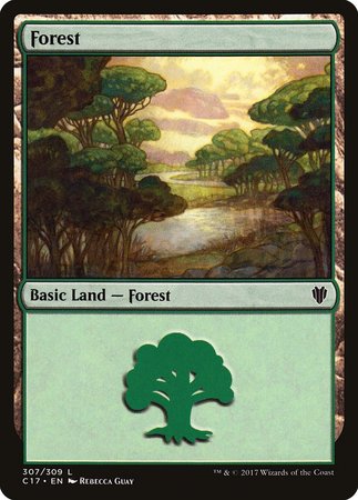 Forest (307) [Commander 2017] | Exor Games New Glasgow