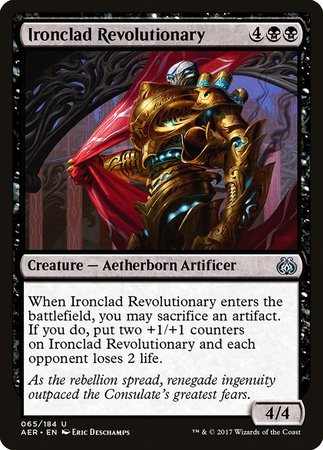 Ironclad Revolutionary [Aether Revolt] | Exor Games New Glasgow