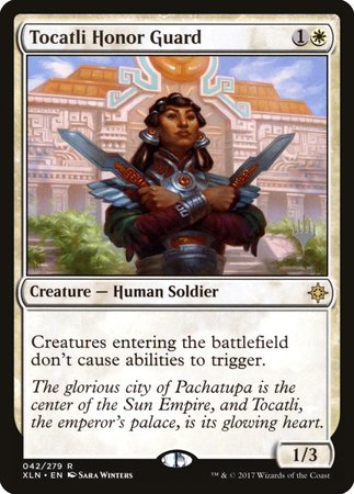 Tocatli Honor Guard [Ixalan Promos] | Exor Games New Glasgow