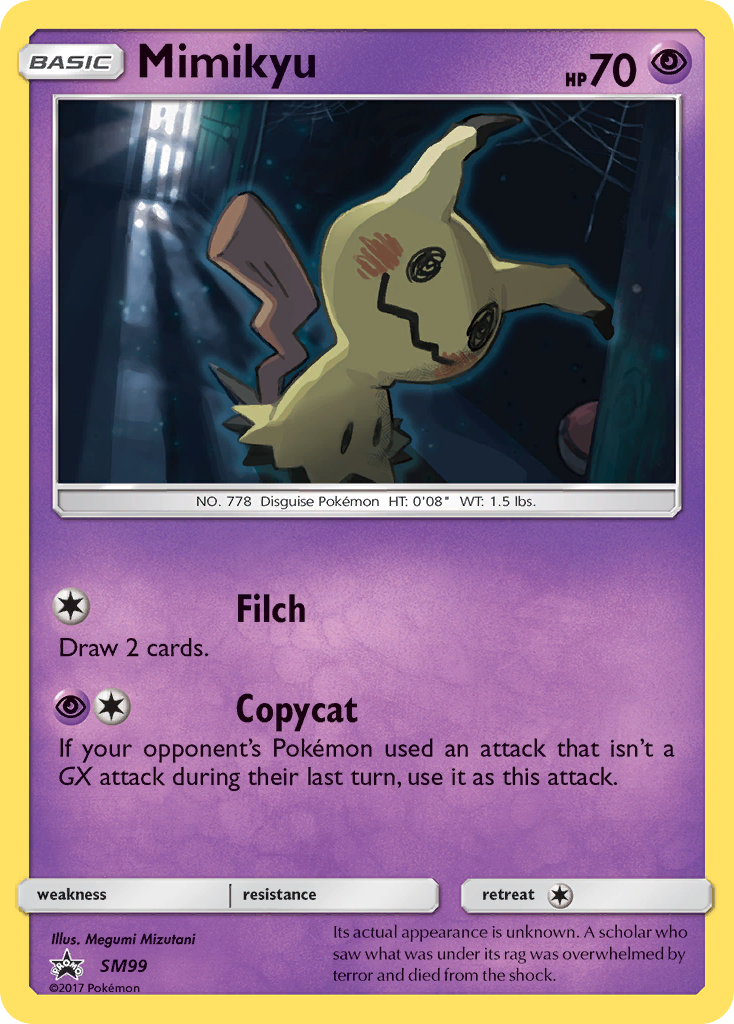 Mimikyu (SM99) [Sun & Moon: Black Star Promos] | Exor Games New Glasgow