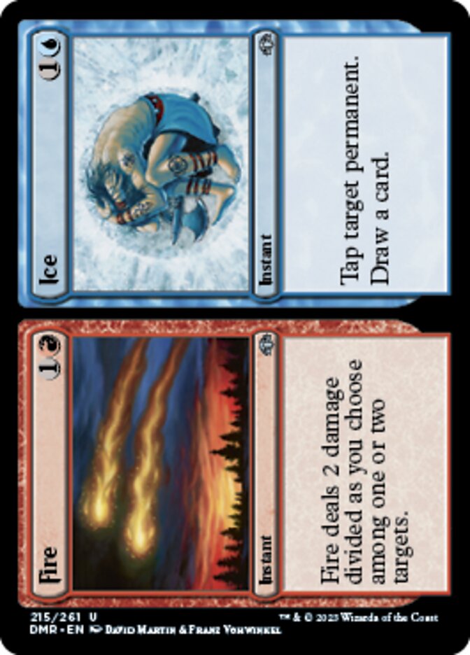 Fire // Ice [Dominaria Remastered] | Exor Games New Glasgow