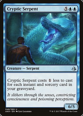 Cryptic Serpent [Amonkhet] | Exor Games New Glasgow