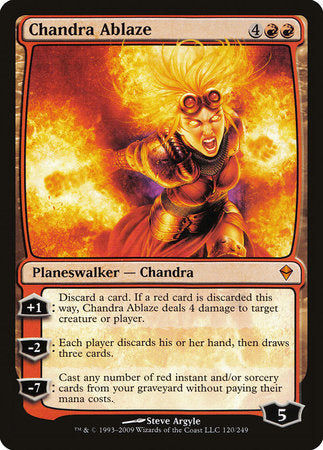 Chandra Ablaze [Zendikar] | Exor Games New Glasgow