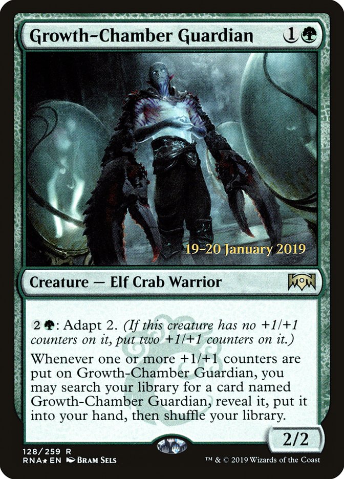 Growth-Chamber Guardian [Ravnica Allegiance Prerelease Promos] | Exor Games New Glasgow