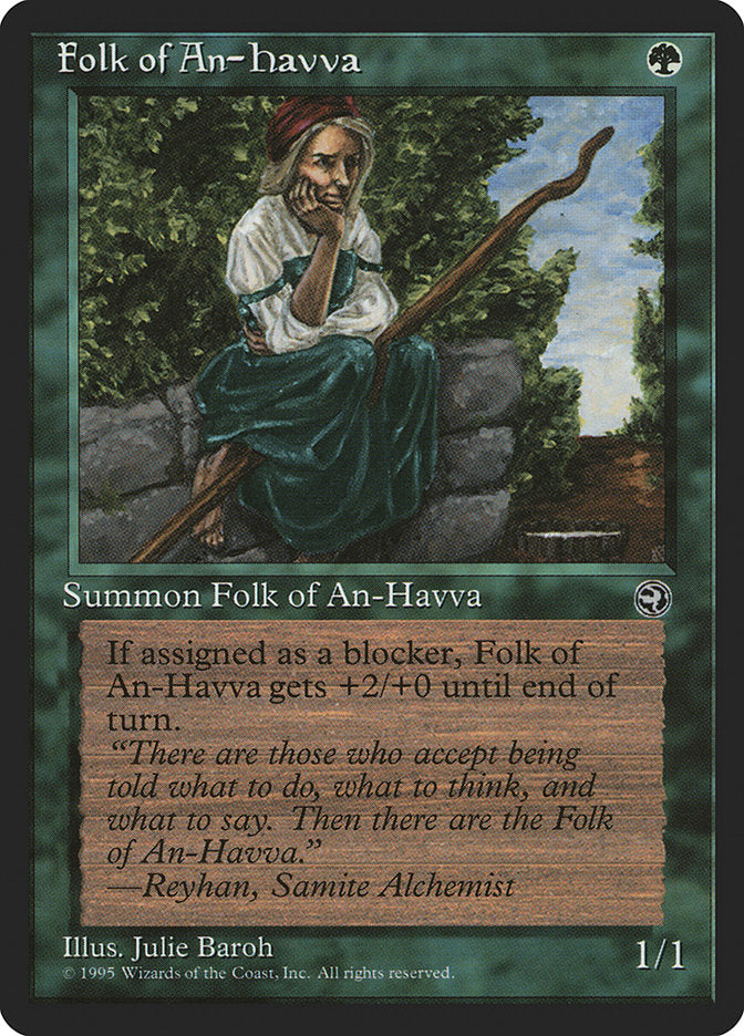 Folk of An-Havva (Reyhan Flavor Text) [Homelands] | Exor Games New Glasgow