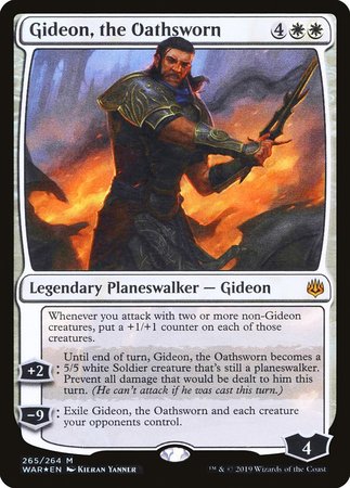 Gideon, the Oathsworn [War of the Spark] | Exor Games New Glasgow