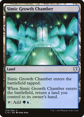 Simic Growth Chamber [Commander 2019] | Exor Games New Glasgow