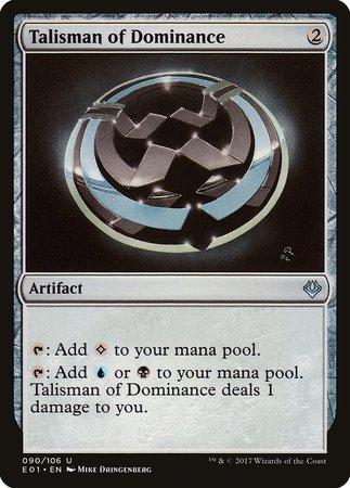 Talisman of Dominance [Archenemy: Nicol Bolas] | Exor Games New Glasgow