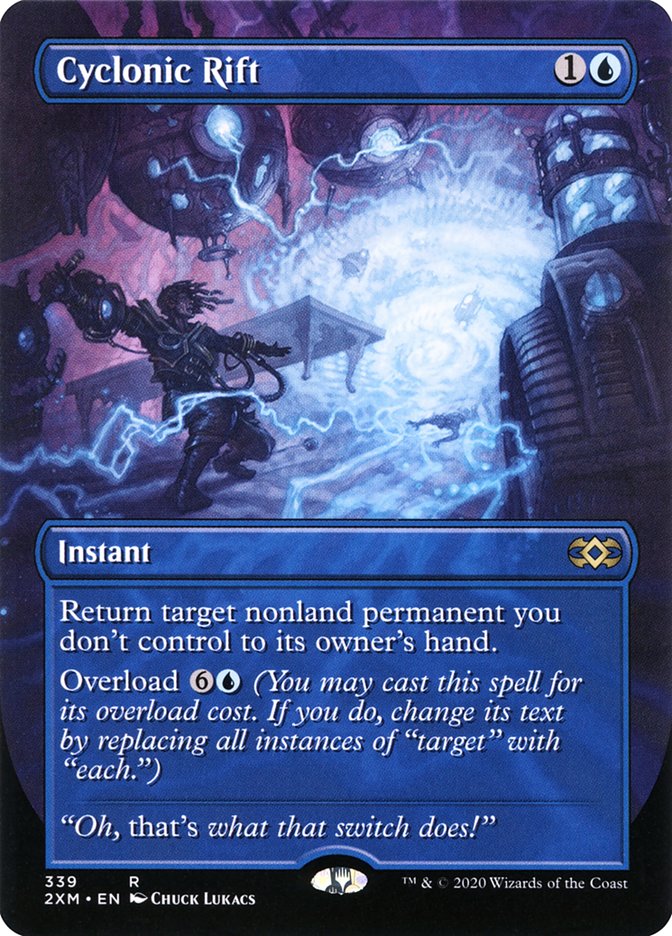 Cyclonic Rift (Borderless) [Double Masters] | Exor Games New Glasgow