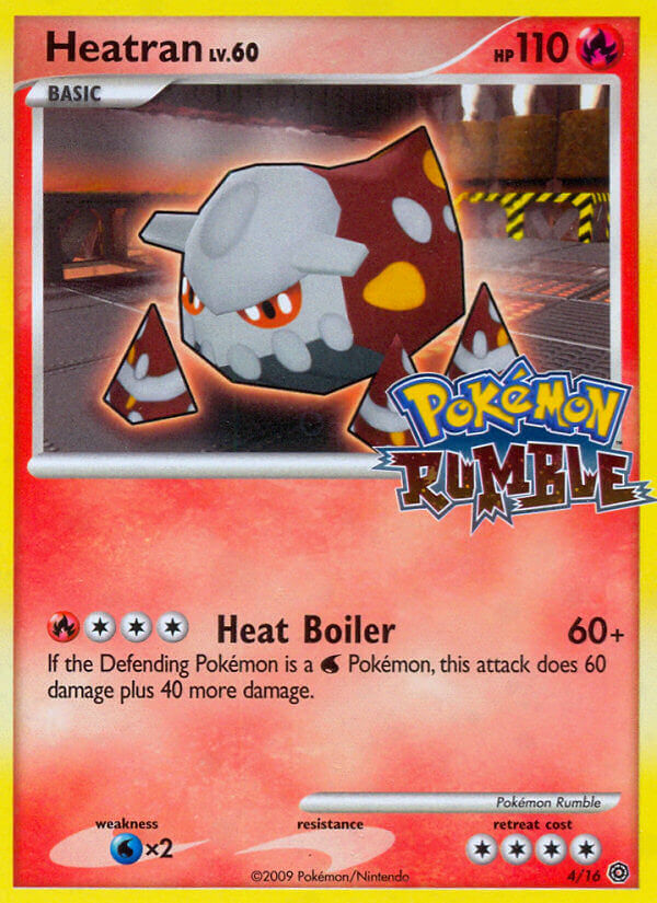 Heatran (4/16) [Pokémon Rumble] | Exor Games New Glasgow