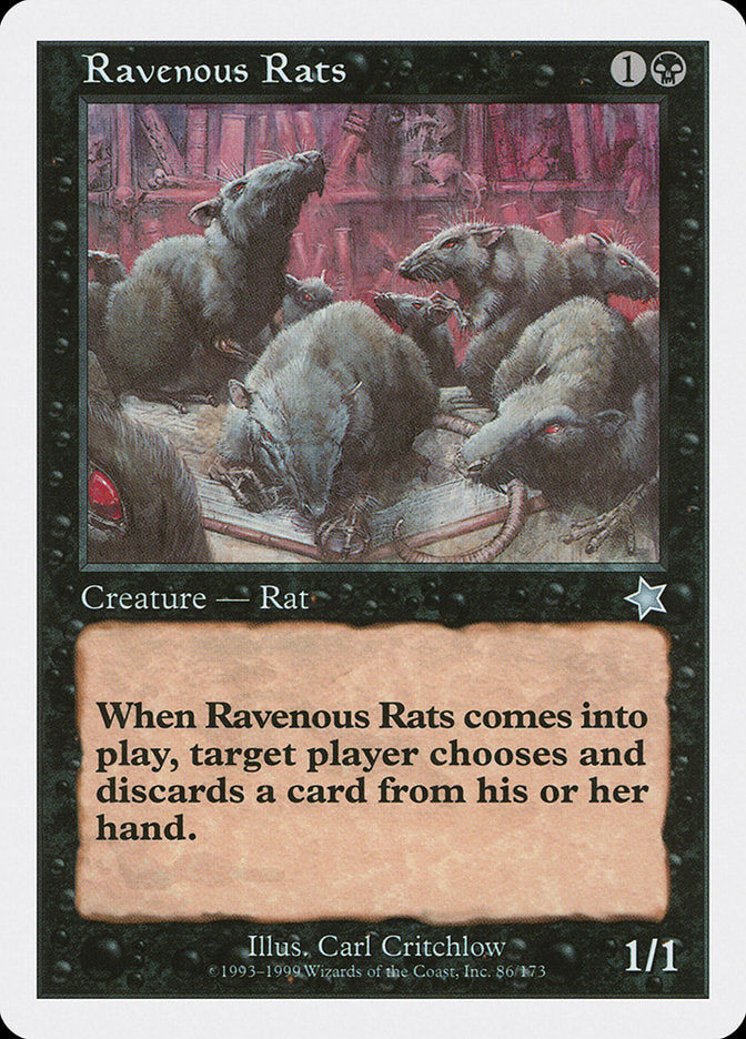 Ravenous Rats [Starter 1999] | Exor Games New Glasgow