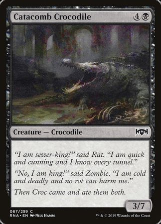 Catacomb Crocodile [Ravnica Allegiance] | Exor Games New Glasgow