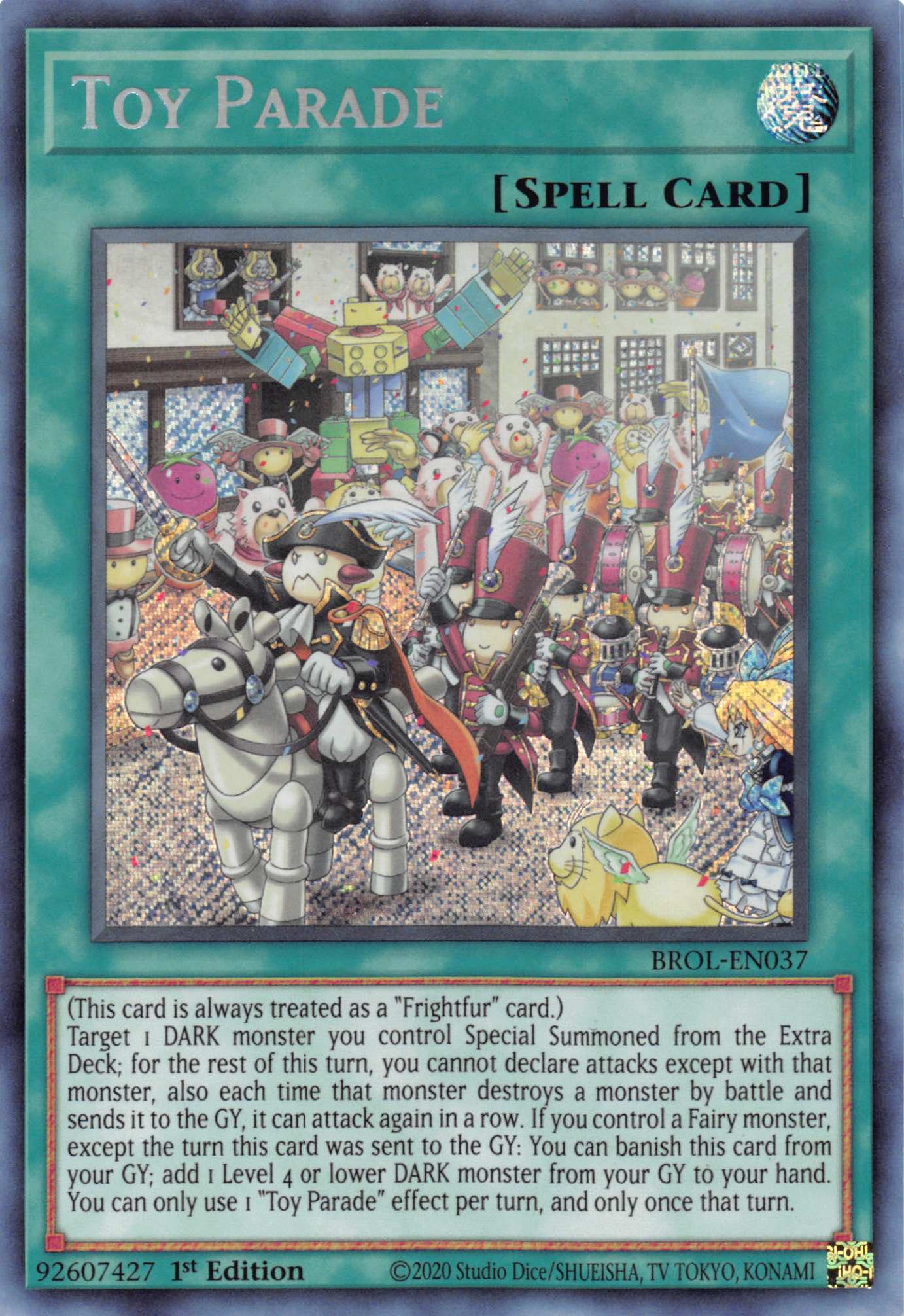 Toy Parade [BROL-EN037] Secret Rare | Exor Games New Glasgow