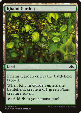 Khalni Garden [Planechase Anthology] | Exor Games New Glasgow