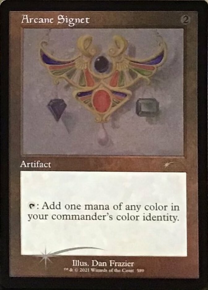 Arcane Signet (Retro) (Foil Etched) [Secret Lair Drop Promos] | Exor Games New Glasgow