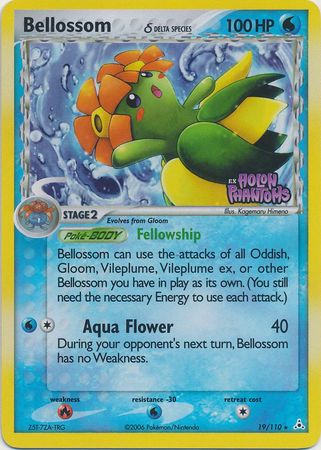 Bellossom (19/110) (Delta Species) (Stamped) [EX: Holon Phantoms] | Exor Games New Glasgow