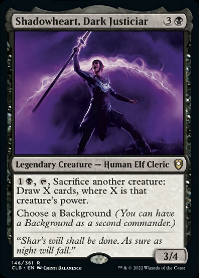 Shadowheart, Dark Justiciar [Commander Legends: Battle for Baldur's Gate] | Exor Games New Glasgow