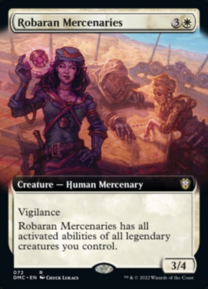 Robaran Mercenaries (Extended Art) [Dominaria United Commander] | Exor Games New Glasgow