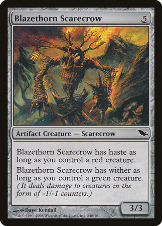 Blazethorn Scarecrow [Shadowmoor] | Exor Games New Glasgow