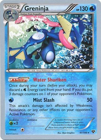 Greninja (41/146) (Ninja Blitz - Cody Walinski) [World Championships 2016] | Exor Games New Glasgow