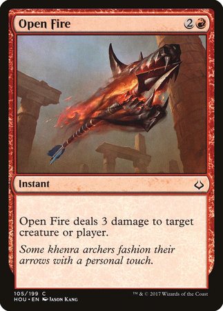 Open Fire [Hour of Devastation] | Exor Games New Glasgow