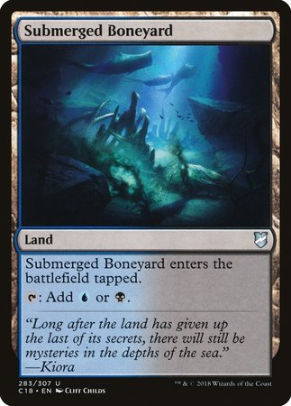 Submerged Boneyard [Commander 2018] | Exor Games New Glasgow