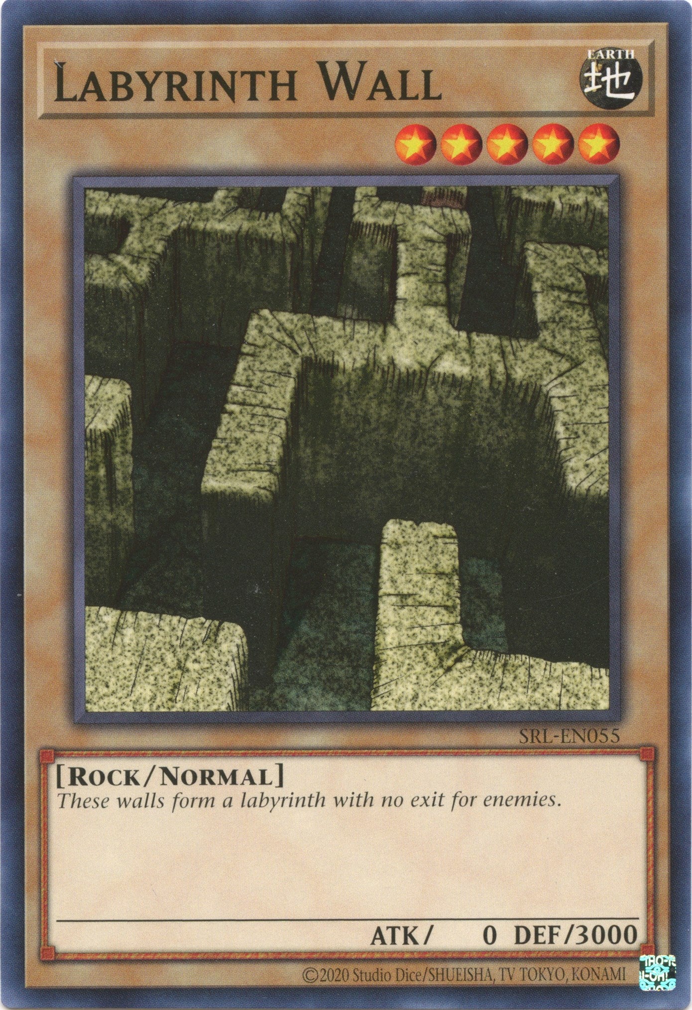 Labyrinth Wall (25th Anniversary) [SRL-EN055] Common | Exor Games New Glasgow