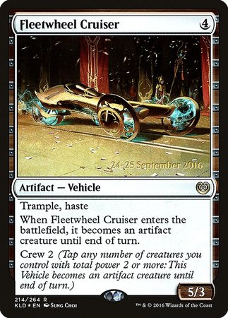 Fleetwheel Cruiser [Kaladesh Promos] | Exor Games New Glasgow