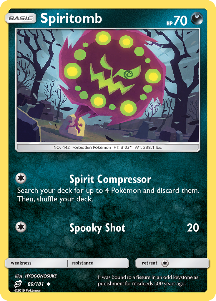 Spiritomb (89/181) [Sun & Moon: Team Up] | Exor Games New Glasgow