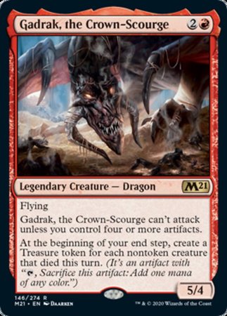 Gadrak, the Crown-Scourge [Core Set 2021] | Exor Games New Glasgow