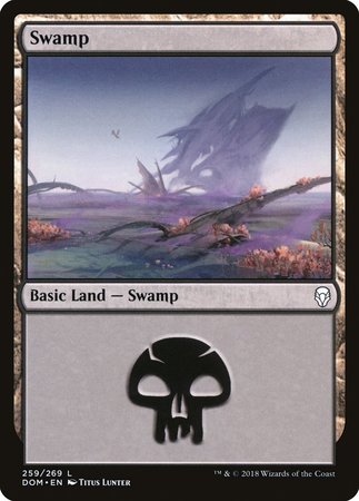 Swamp (259) [Dominaria] | Exor Games New Glasgow