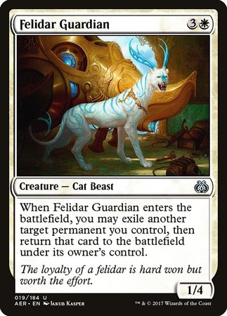 Felidar Guardian [Aether Revolt] | Exor Games New Glasgow