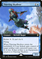 Thieving Skydiver (Extended Art) [Zendikar Rising] | Exor Games New Glasgow